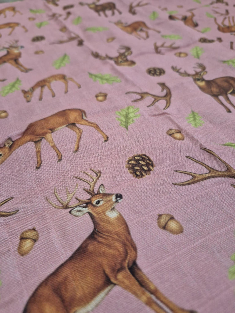 Whitetail Woods Swaddle- Pink