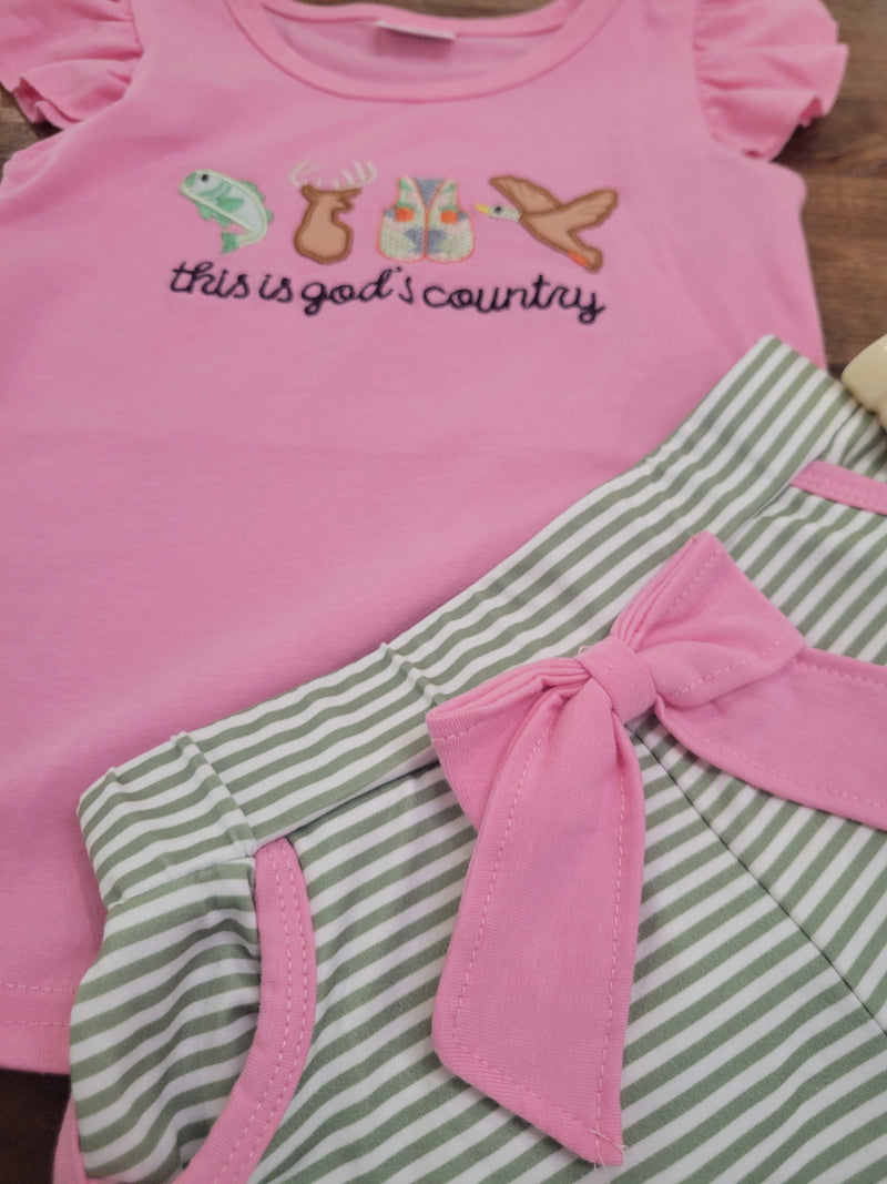 Blessed & Outdoors Girls Set
