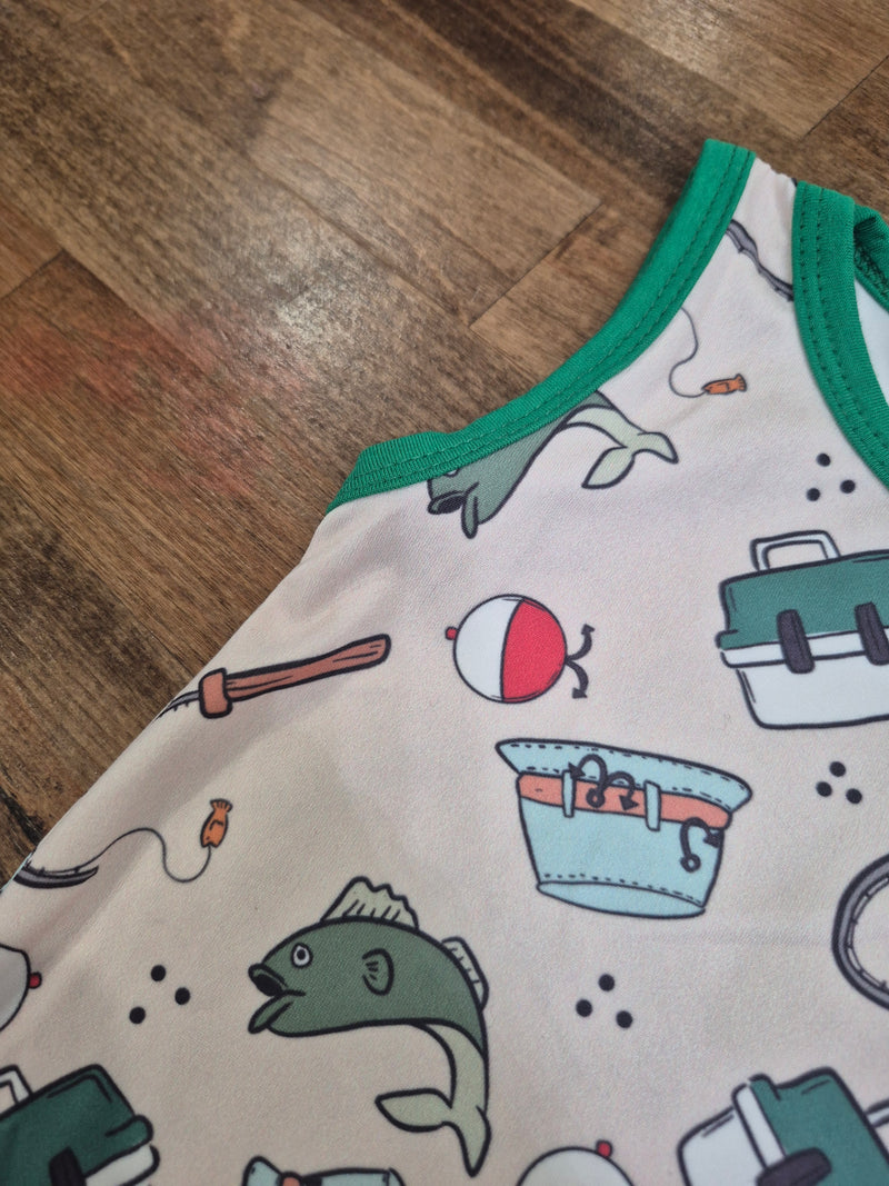 Gone Fishin’ Romper