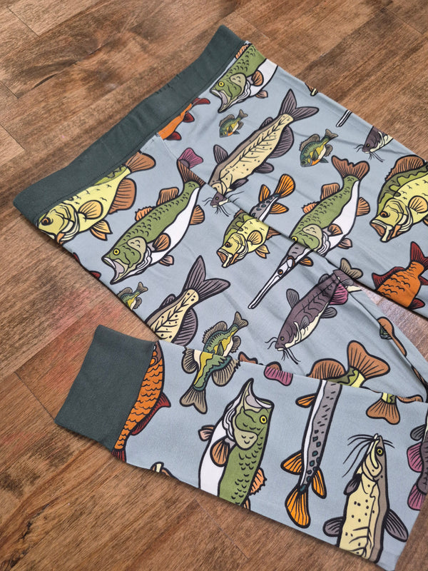 Blue Fresh Water Fish Bamboo Set