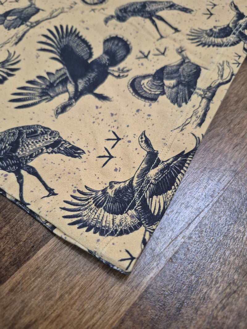 Turkeys in the Wild Bamboo Set