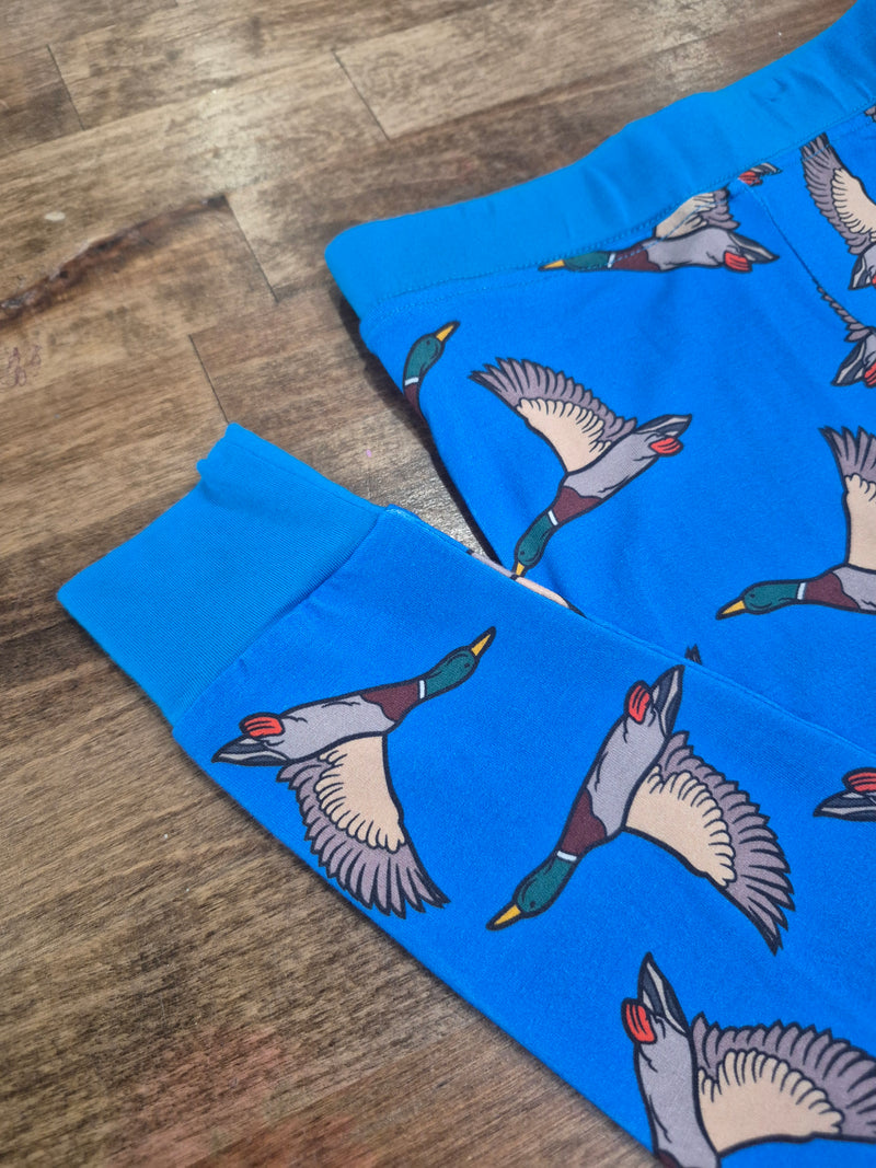 Blue Feathered Bamboo Set