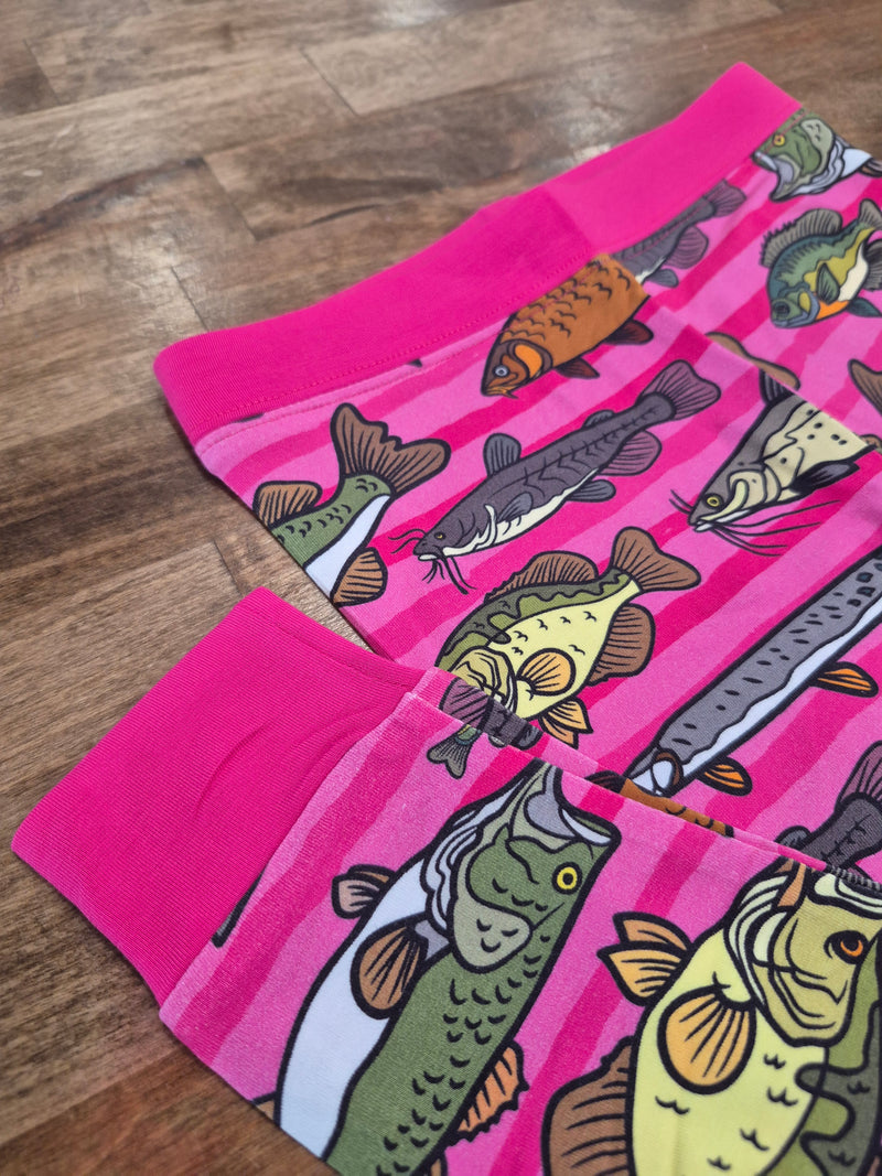 Pink Fresh Water Fish Bamboo Set