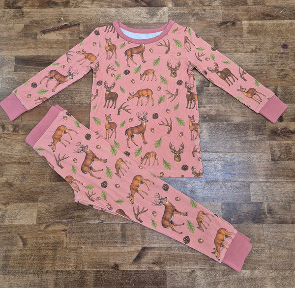 Whitetail Woods Set- Pink
