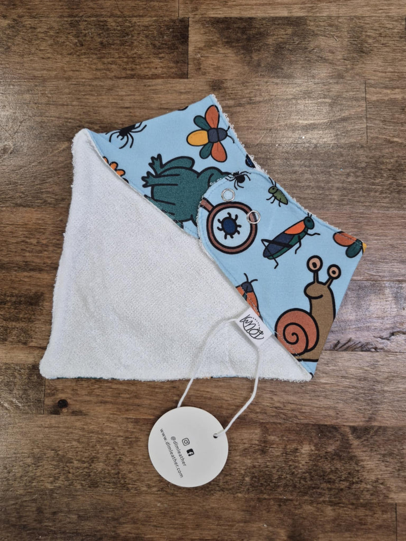 Bug Hunt Adventures Bib- Blue