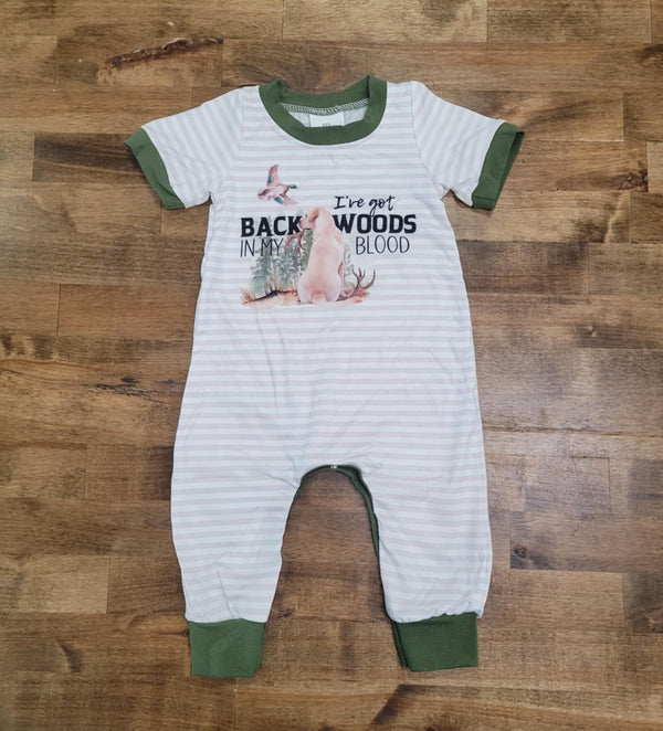 Backwoods Pup Romper