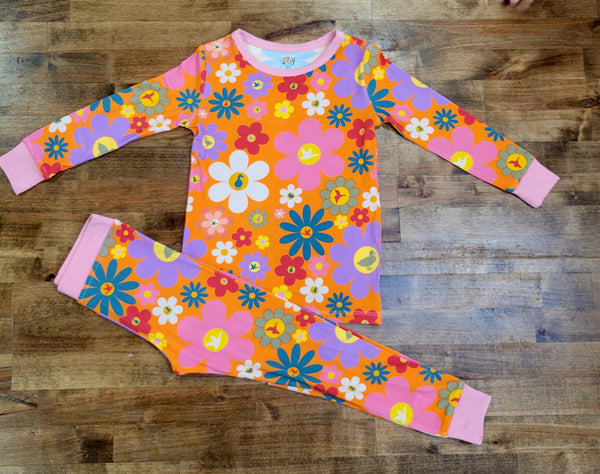 Duck in Bloom Bamboo Set