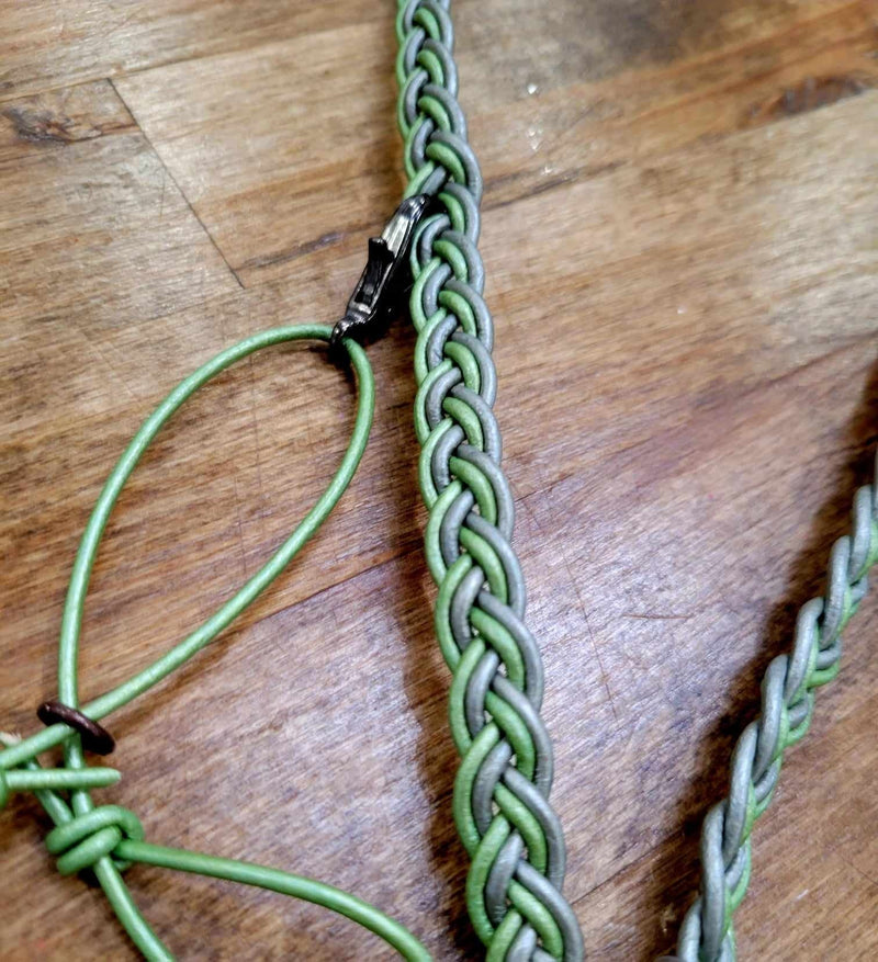 Light Green and Silver Lanyard