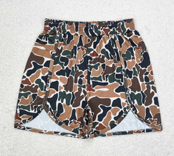 Ladies Retro Camo Shorts