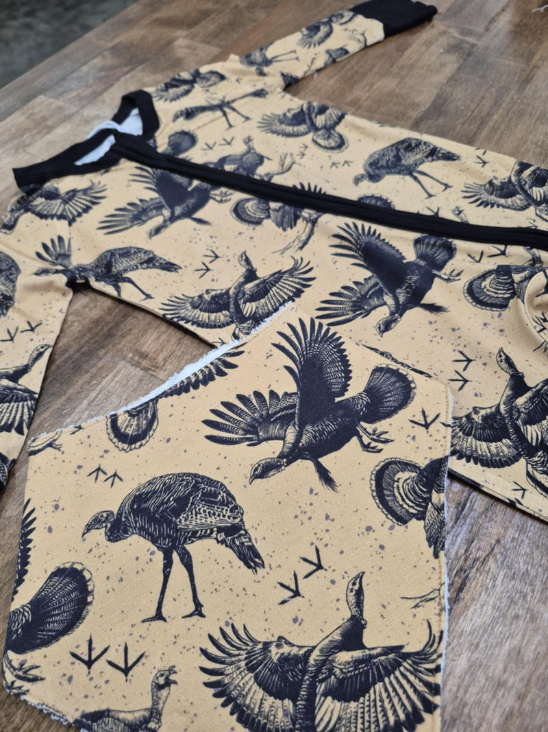 Turkeys in the Wild Bib