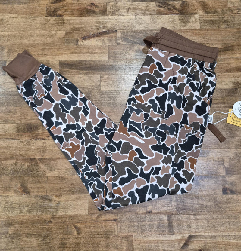 Retro Camo Adult Joggers