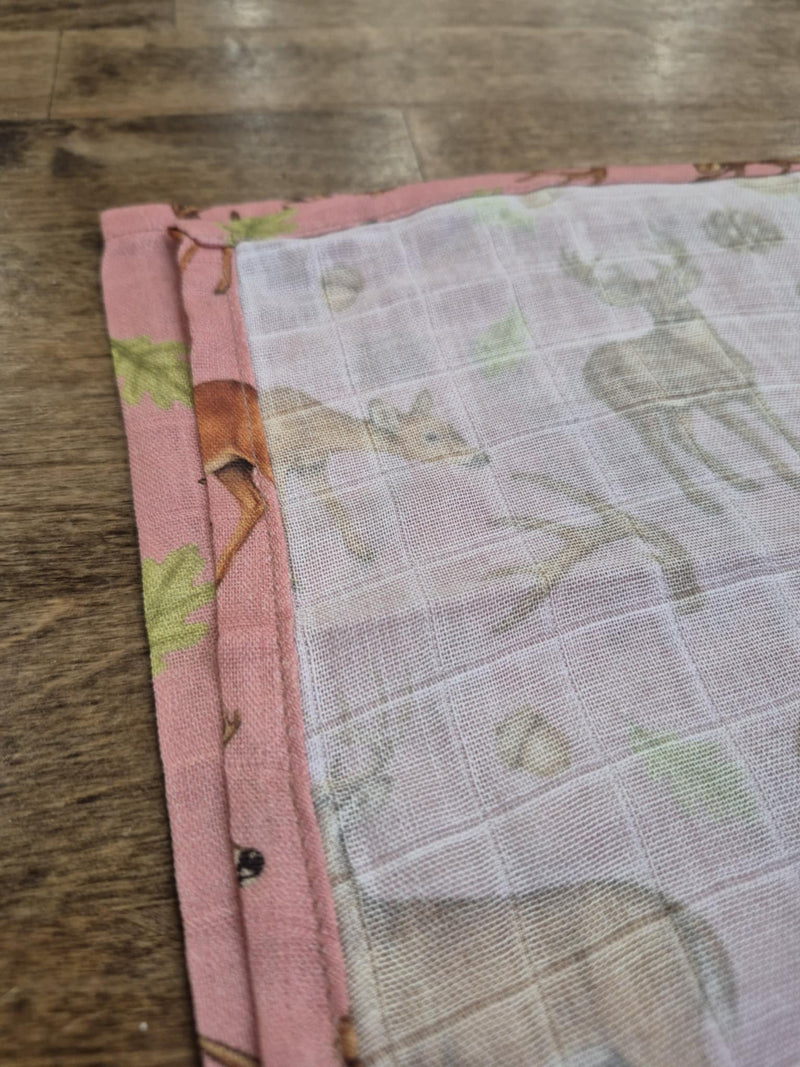 Whitetail Woods Swaddle- Pink