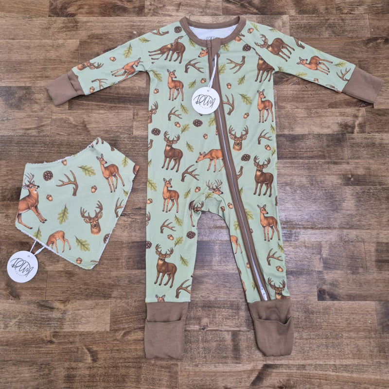 Whitetail Woods Bib- Green