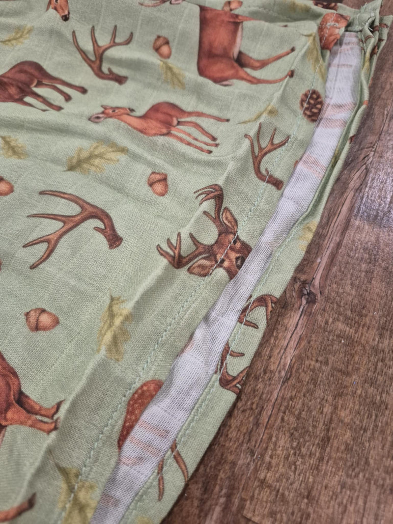 Whitetail Wonders Swaddle- Green