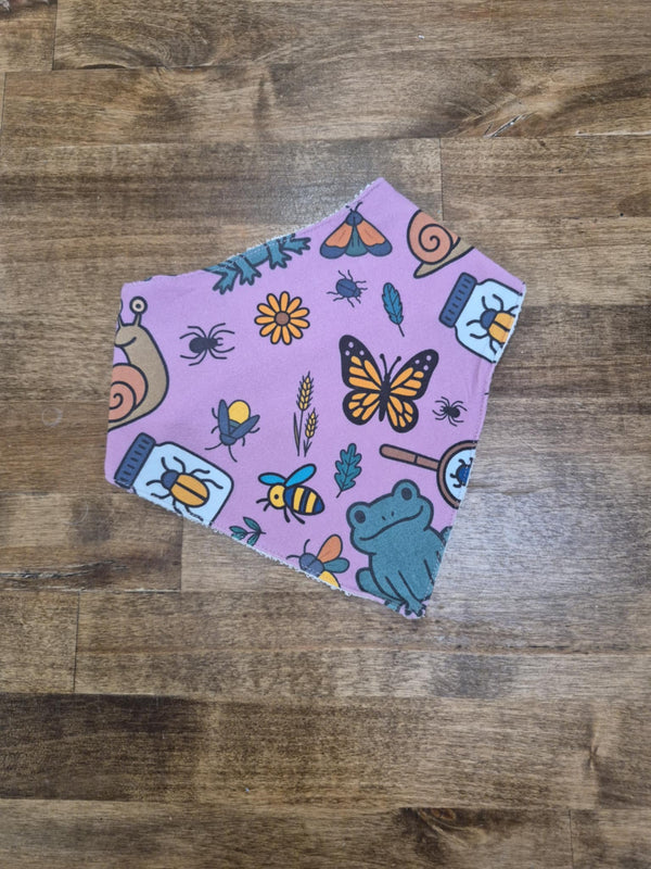 Bug Hunt Adventures Bib- Purple