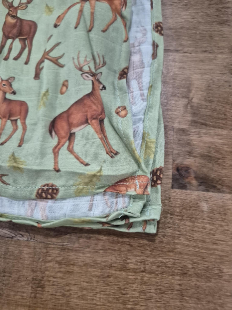 Whitetail Wonders Swaddle- Green