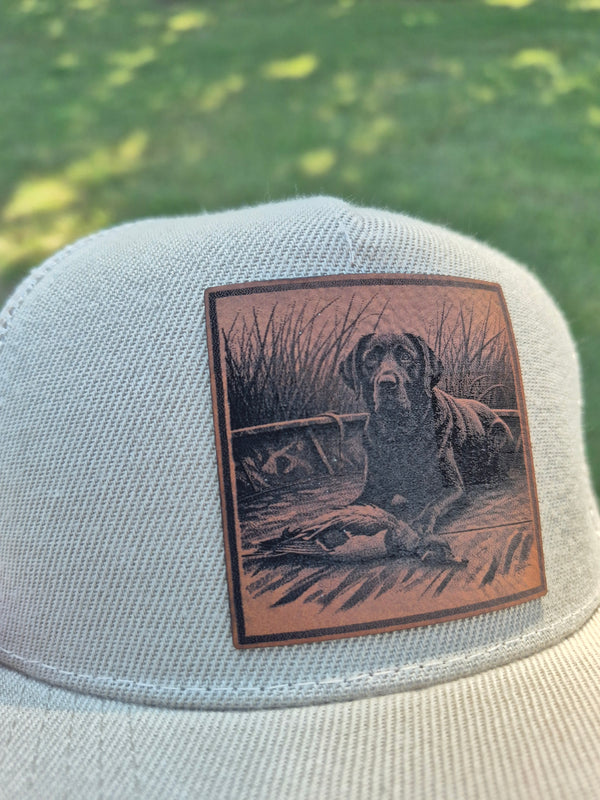 Youth & Toddler Retriever Patch Hat – Tan Trucker