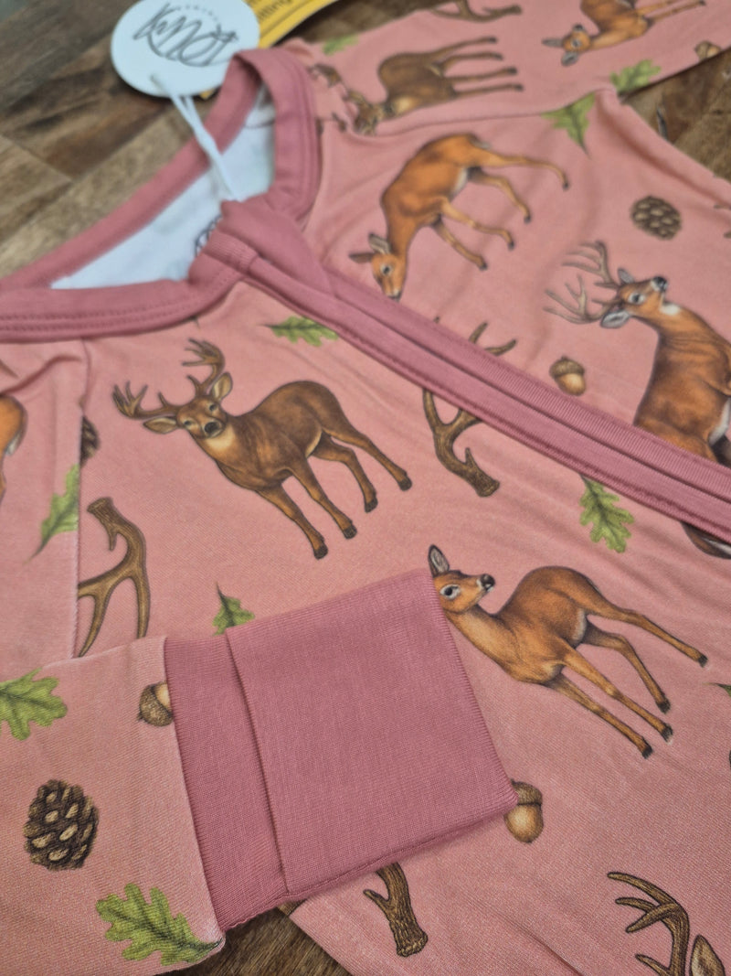 Whitetail Woods Sleeper- Pink