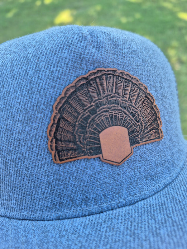 Youth & Toddler Turkey Fan Patch Hat – Gray Trucker