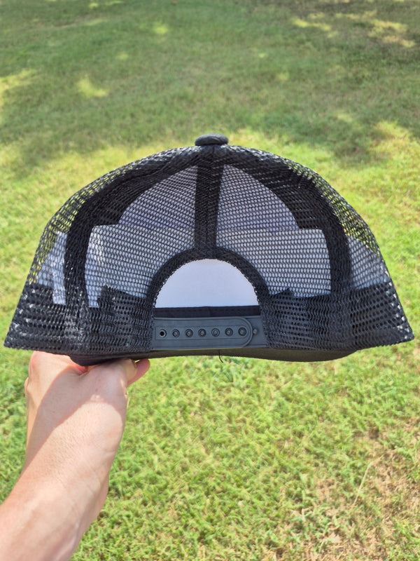 Camo Bubba Toddler Hat- Black & Green