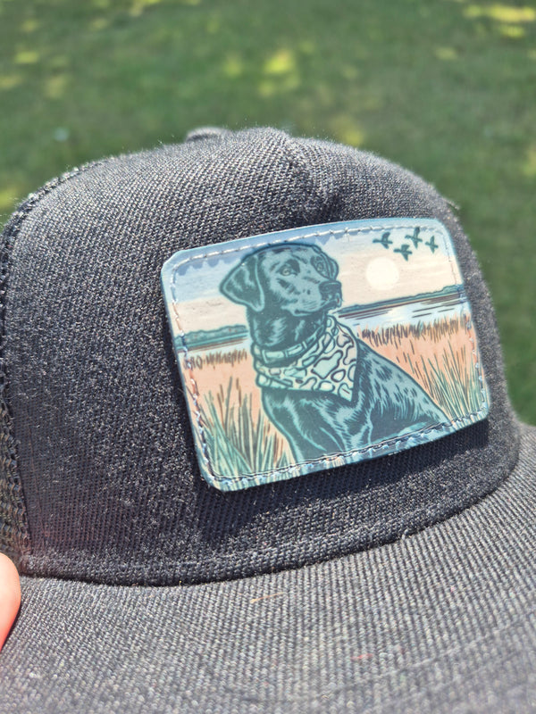 Youth & Toddler Retriever Patch Hat – Black Trucker