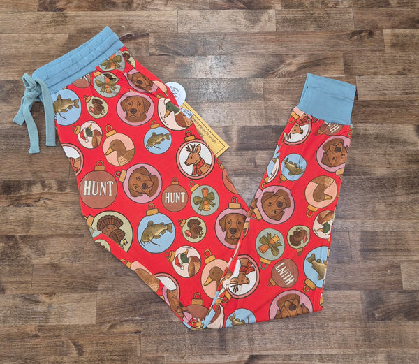 Christmas Adult Joggers- Bamboo