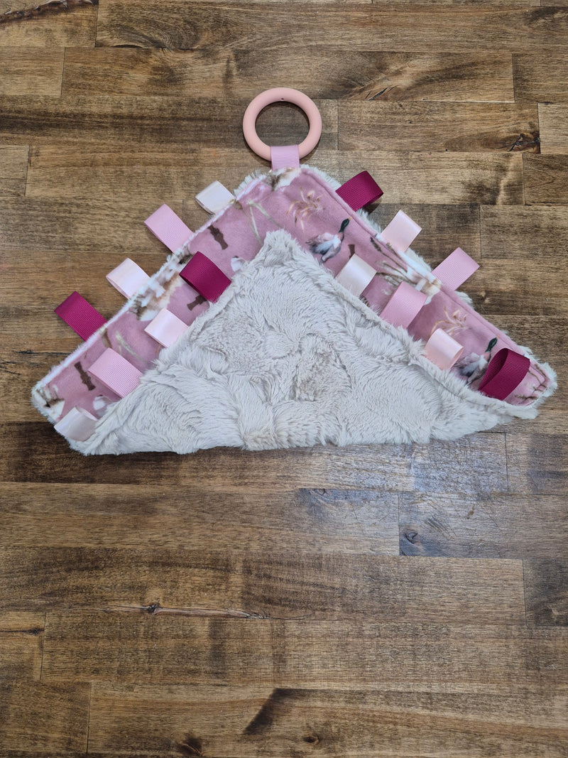 Duck Blind Snuggle Lovey- Pink