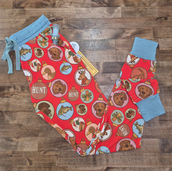 Christmas Adult Joggers- Bamboo