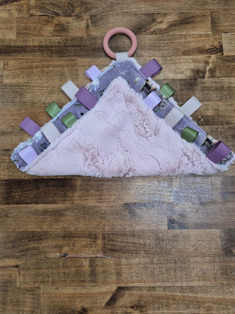 Duck Blind Snuggle Lovey- Purple